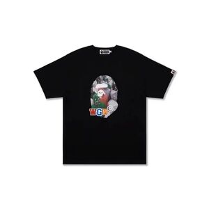 Black Graphic T-Shirt with WGM Design
